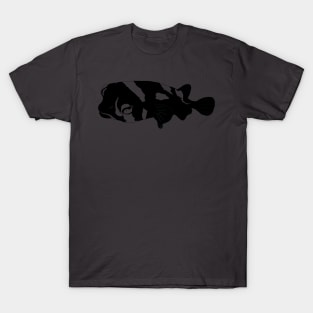 Porcupinefish (Diodon liturosus) silhouette T-Shirt